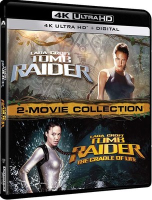 Lara Croft Tomb Raider: 2 Movie Collection [New 4K UHD Blu-ray] 4K Mastering,