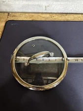 Hexclad  8-Inch Lid, Stainless Steel Tempered Glass Replacement