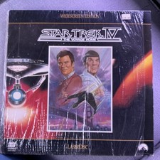 Star Trek IV: The Voyage Home LaserDisc Widescreen Leonard Nimoy William Shatner