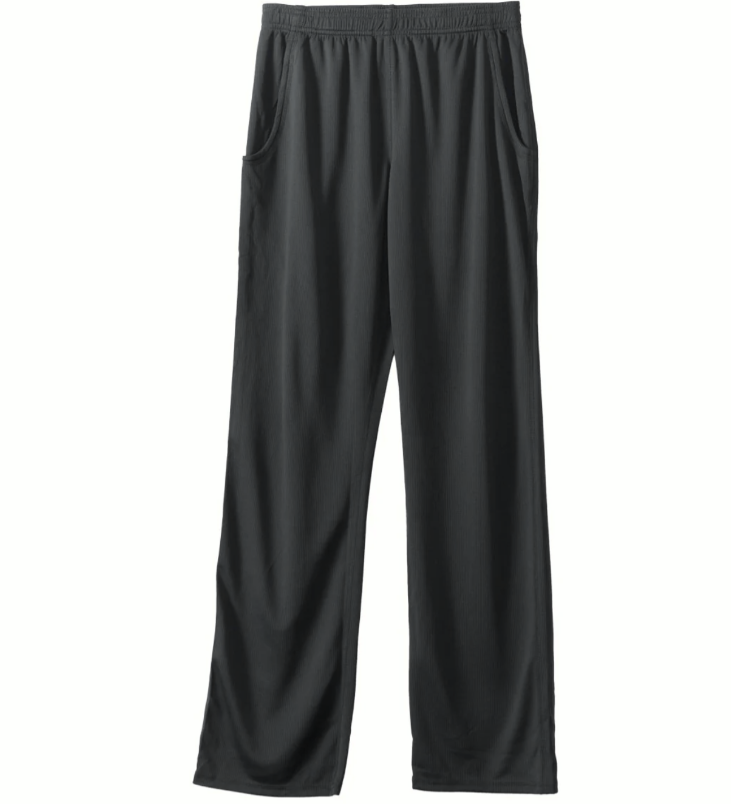 ALO YOGA Men's Black Elastic Waistband Jacquard Active Yoga Pants