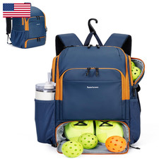 Sportsnew Pickleball Bag Waterproof Pickleball Backpack For Women Men Shoe