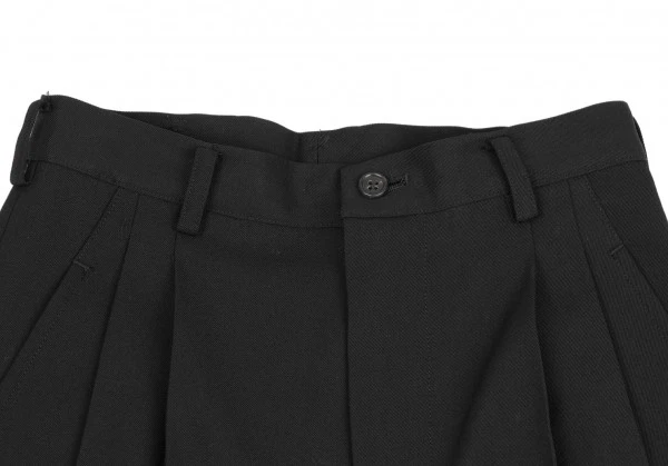 Y's шерсти Gabardine Tuck сужающийся тонкий брюки размер S (K-131387) - Изображение 3 из 4