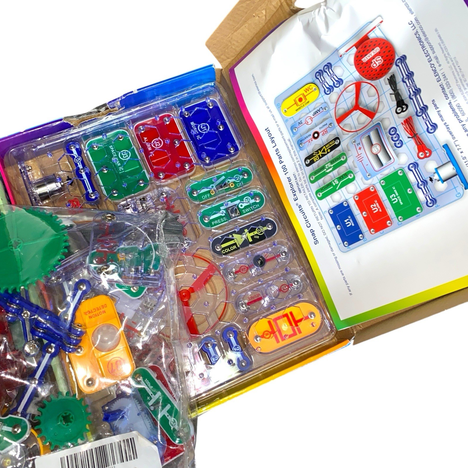 Elenco Snap Circuits Large Lot 2 Jr, Green, Explorer 4/5 Sets STEM Learning