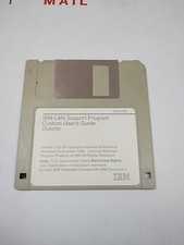 Floppy Disk IBM Local Area Network Program Support LAN 25H3189 Guide User