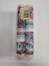LOT OF 2 International Wallpaper Border Floral 10 yds x 8 3/4" P737810018