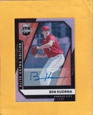 2021 Panini Elite Extra Edition Signatures #43 Ben Kudrna Royals NM-MT Auto