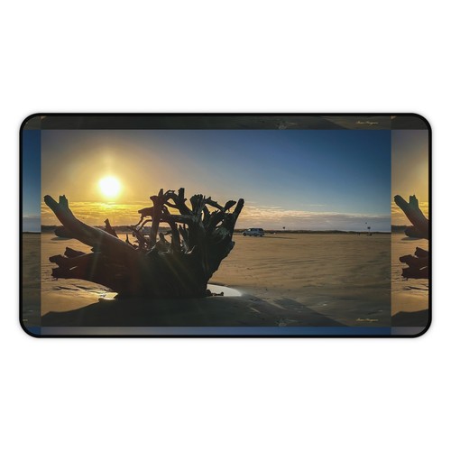 Scenic Sunrise Desk Mat | Elegant Office Decor - Bild 6 von 13
