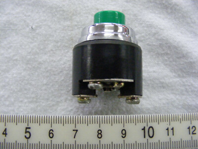 Druckschalter Schließer Taster Push Button Grün Green TEKNY 401165, 401 165