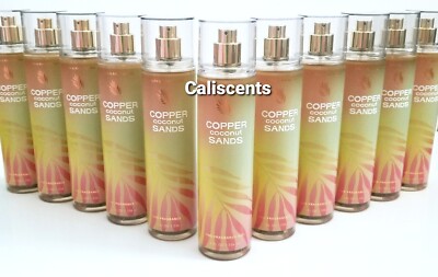 Bath and Body Works COPPER COCONUT SANDS Fine Fragrance Mist X1 (ONE) 8 OZ NEW 