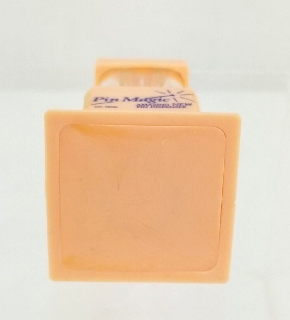 Vintage Pin Magic Amazing Pin Dispenser Straight Pin Holder Case