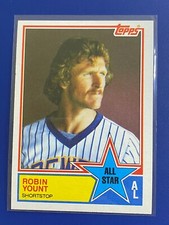 ⚾ 1983 Topps Baseball Base Card #389 Robin YOUNT - All-Star ⚾
