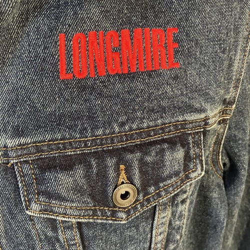 Port Authority Mens Jacket Blue Denim Jean Medium Longmire Promo Absaroka County - Picture 4 of 8