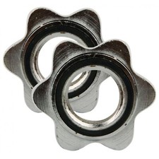 Toorx Coppia FERMA DISCHI bloccaggi vite per bilancieri manubri diametro 25 mm