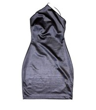 Windsor Women's Satin Mini Dress Purple XSmall