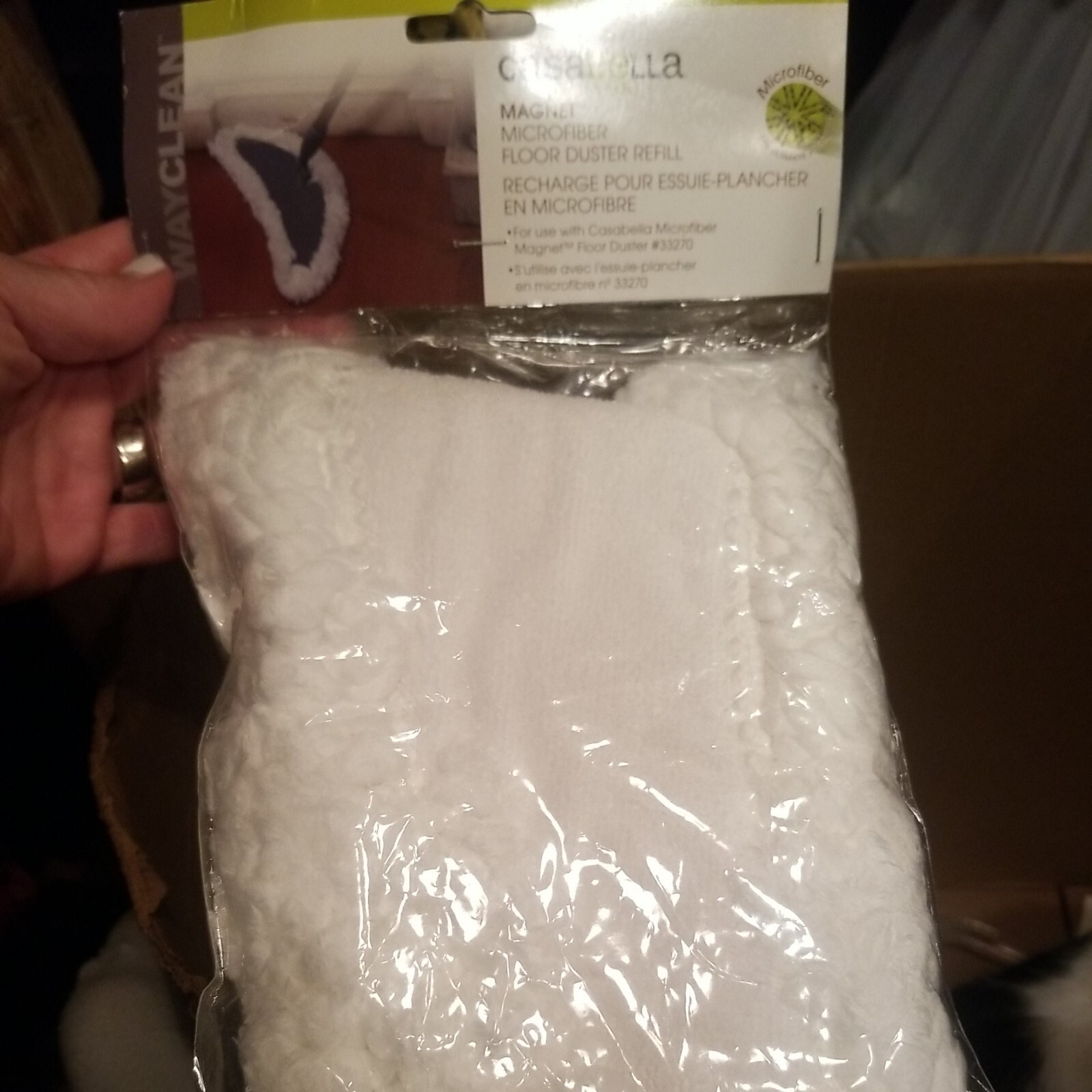 New Casabella Refill for use with Microfiber Magnet Floor Duster #33270