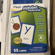 Mead  Alphabet Flashcards, Grades PS-1