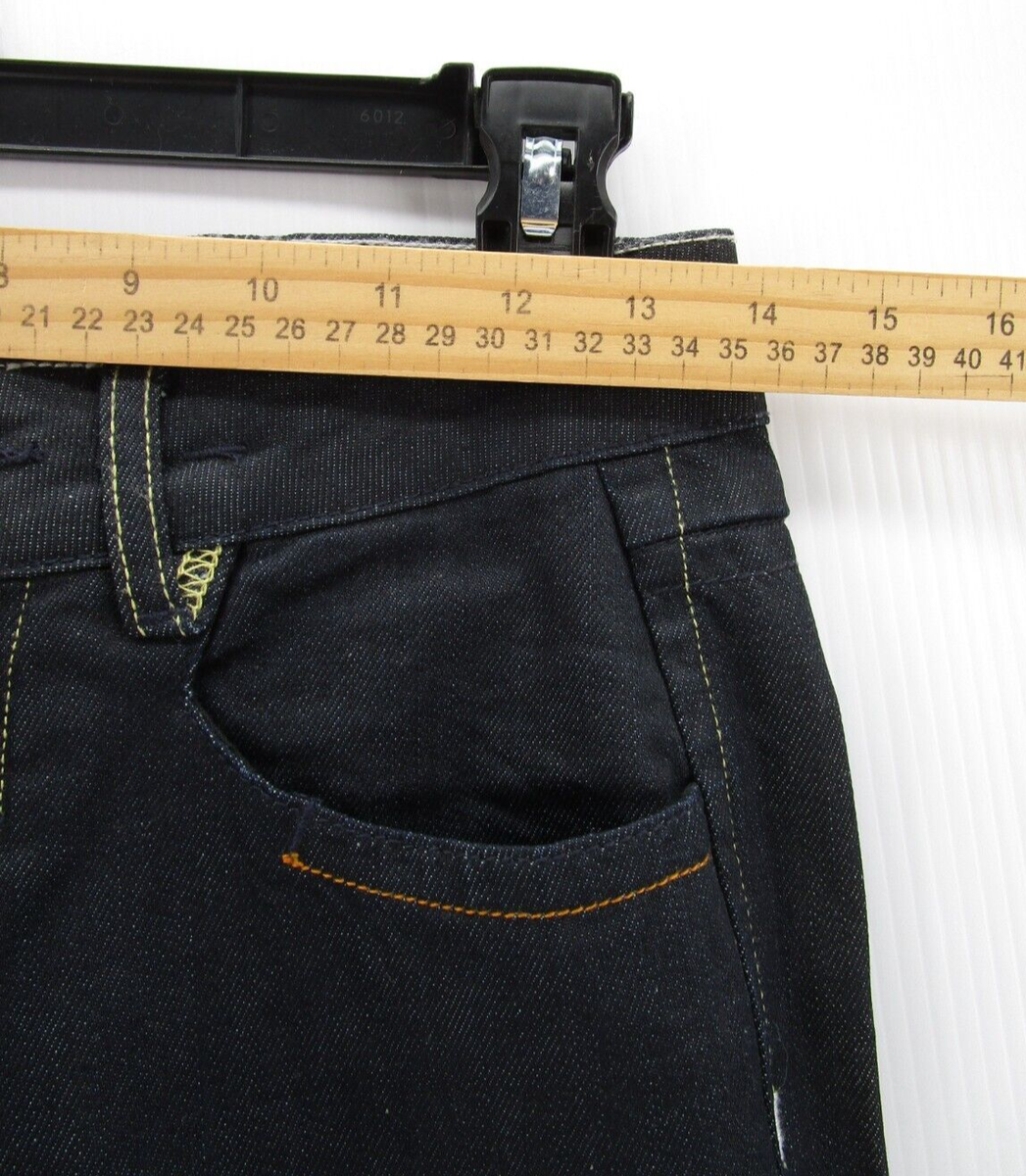 Jean Firetrap Bikexa Femme Slim Low - Taille 30, Jambe 30, Noir Délavé - Occasion Très Bon état
