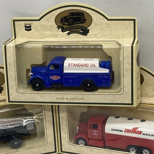 Chevron Commemorative Model Die Cast Metal Cars Trucks Vintage England Lot Of 6 - Picture 4 of 6