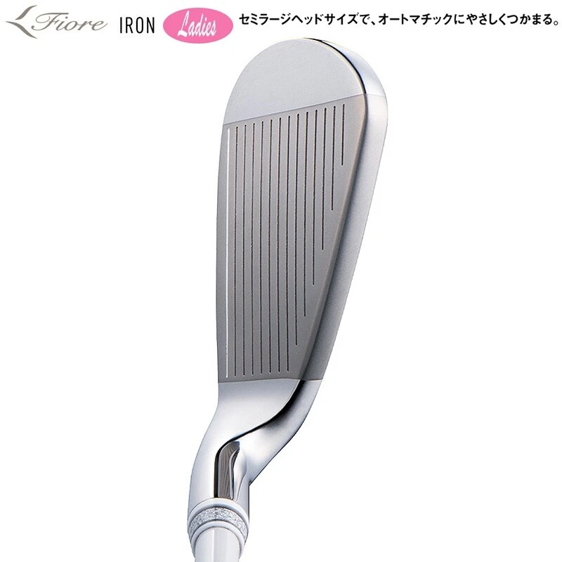 YONEX 2023 Fiore Womens Iron Clubs 5 Set #7-9.PW.SW FR07 Graphite Shaft Flex L - Image 3 of 4