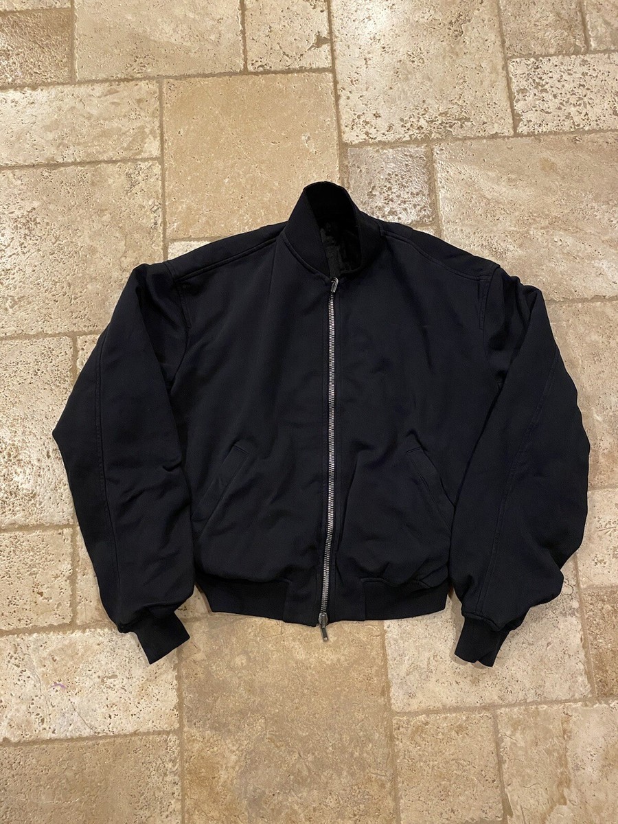 Haider Ackermann Gathered Bomber Perth Black 2020 size Haider Ackermann Gathered Bomber Perth Black 2020 size