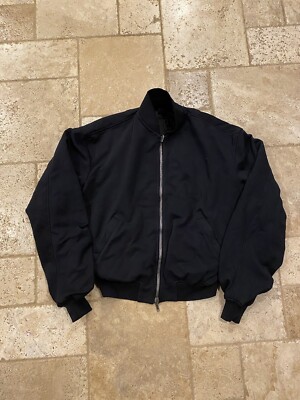 Haider Ackermann Gathered Bomber Perth Black 2020 size Medium | eBay