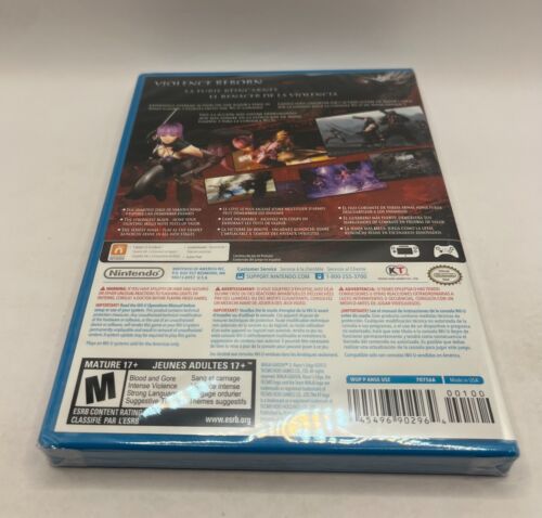 Ninja Gaiden 3: Razor''s Edge Wii-U Brand New Factory Sealed US Version Nintendo - Picture 5 of 5