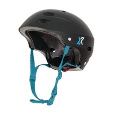Casco patines electricos longboard BMX Bicicleta ciclismo Skate luz Led L/XLAzul