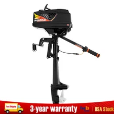 2 Stroke 3.6HP Outboard Motor Boat Engine Water Cooling CDI System Heavy Duty