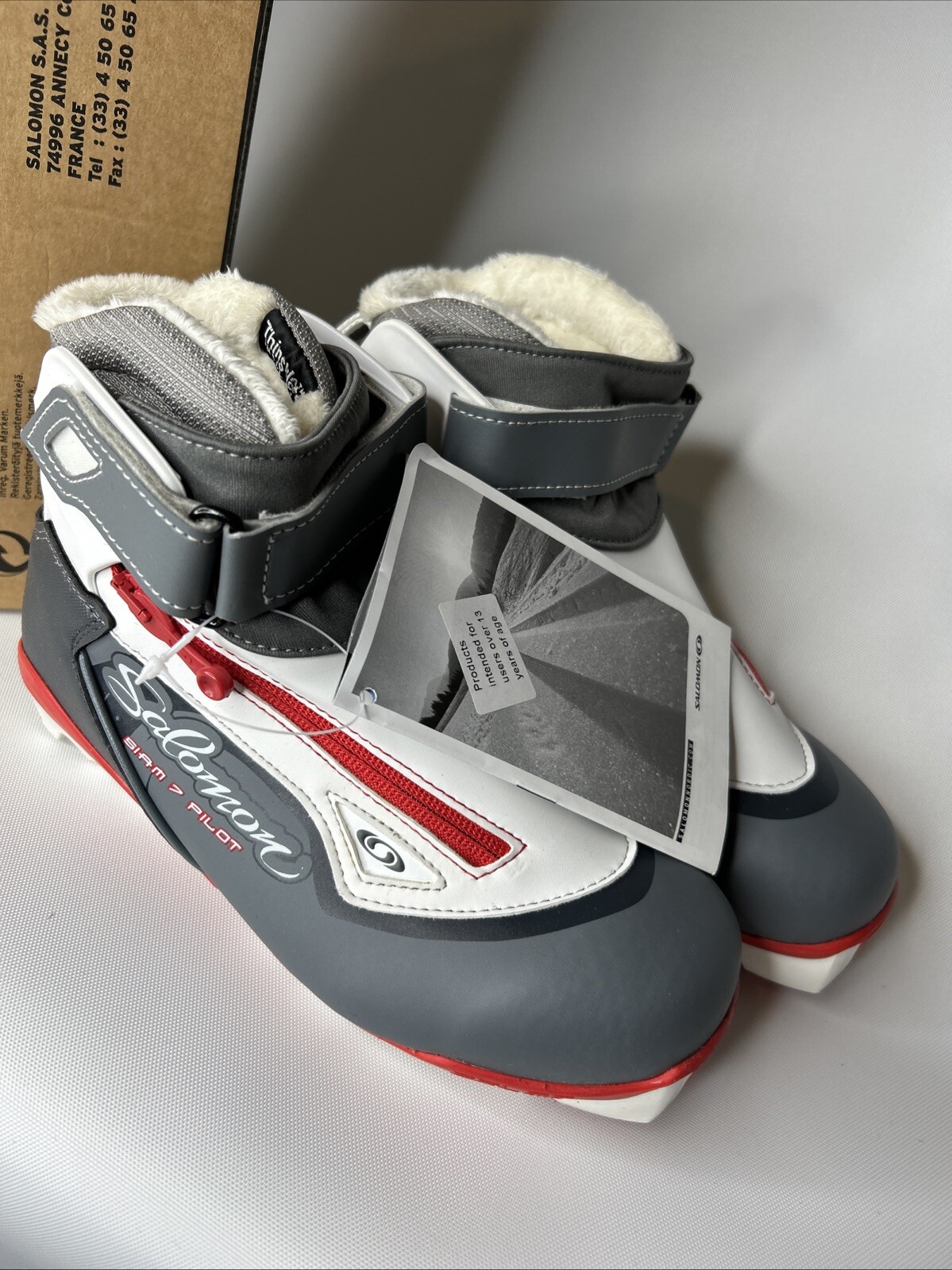 Scarponi da sci SALOMON SIAM 7 PILOT CROSS COUNTRY DONNA 36 US 5 SNS J115