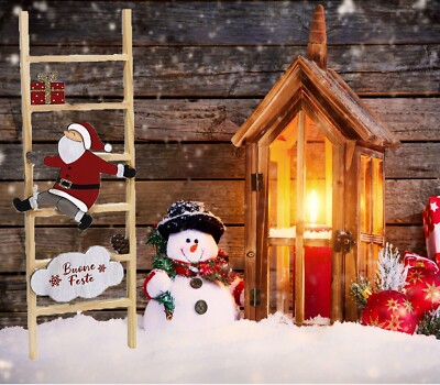 Pupazzo Di Neve Con Cappello E Sciarpa - Foto 1