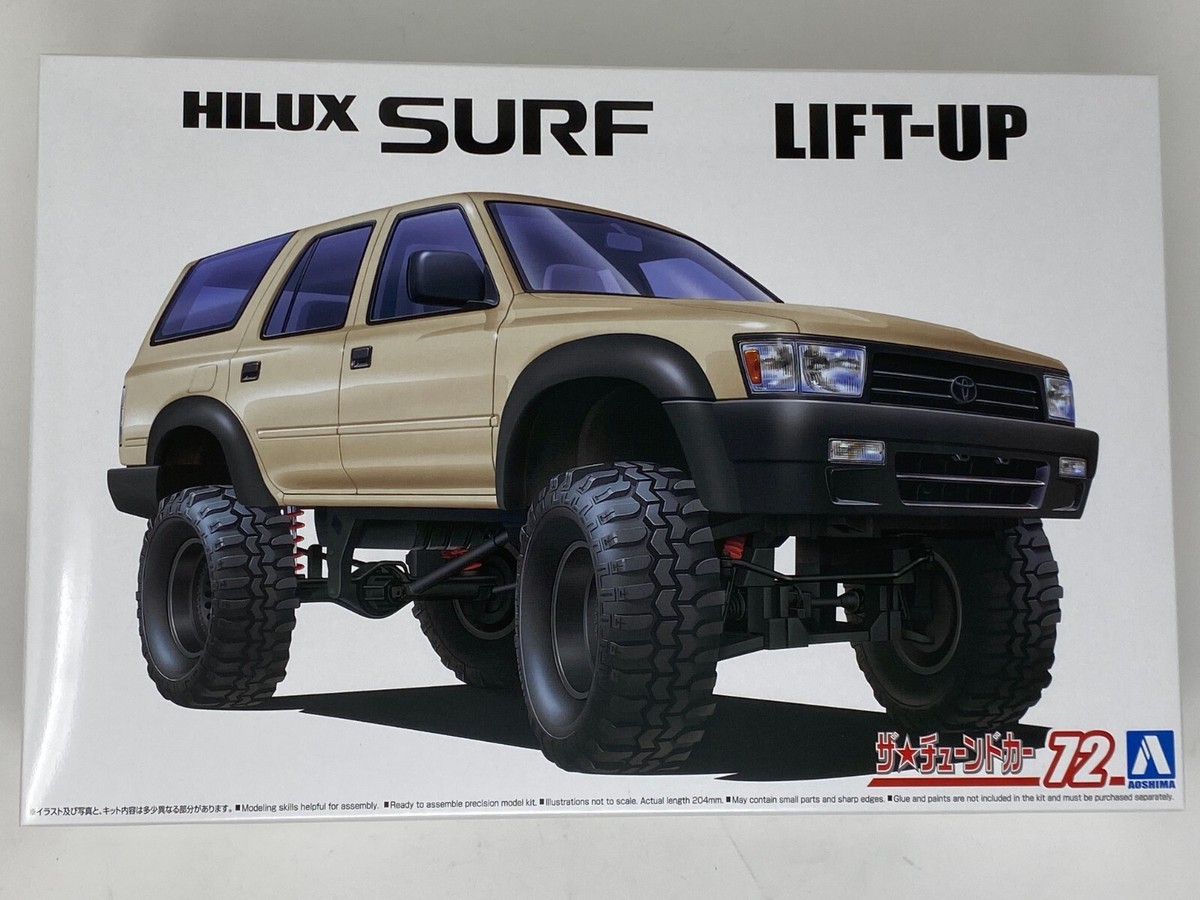 AOSHIMA 1/24 Scale Toyota VZN130G Hilux Surf Lift-up 1991 AOSHIMA 1/24 Scale Toyota VZN130G Hilux Surf Lift-up 1991