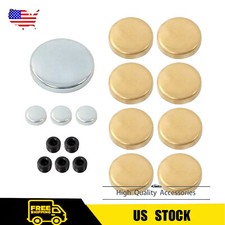 For Sbc Chevy Brass Freeze Frost Plug Kit Small Block 283 305 327 350 Mpe-100br For Sbc Chevy Brass Freeze Frost Plug Kit Small Block 283 305 327 350 Mpe-100br