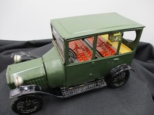 Vintage 1915 Ford Model T Sign of Quality Tin Toy Friction Car - Excellent
