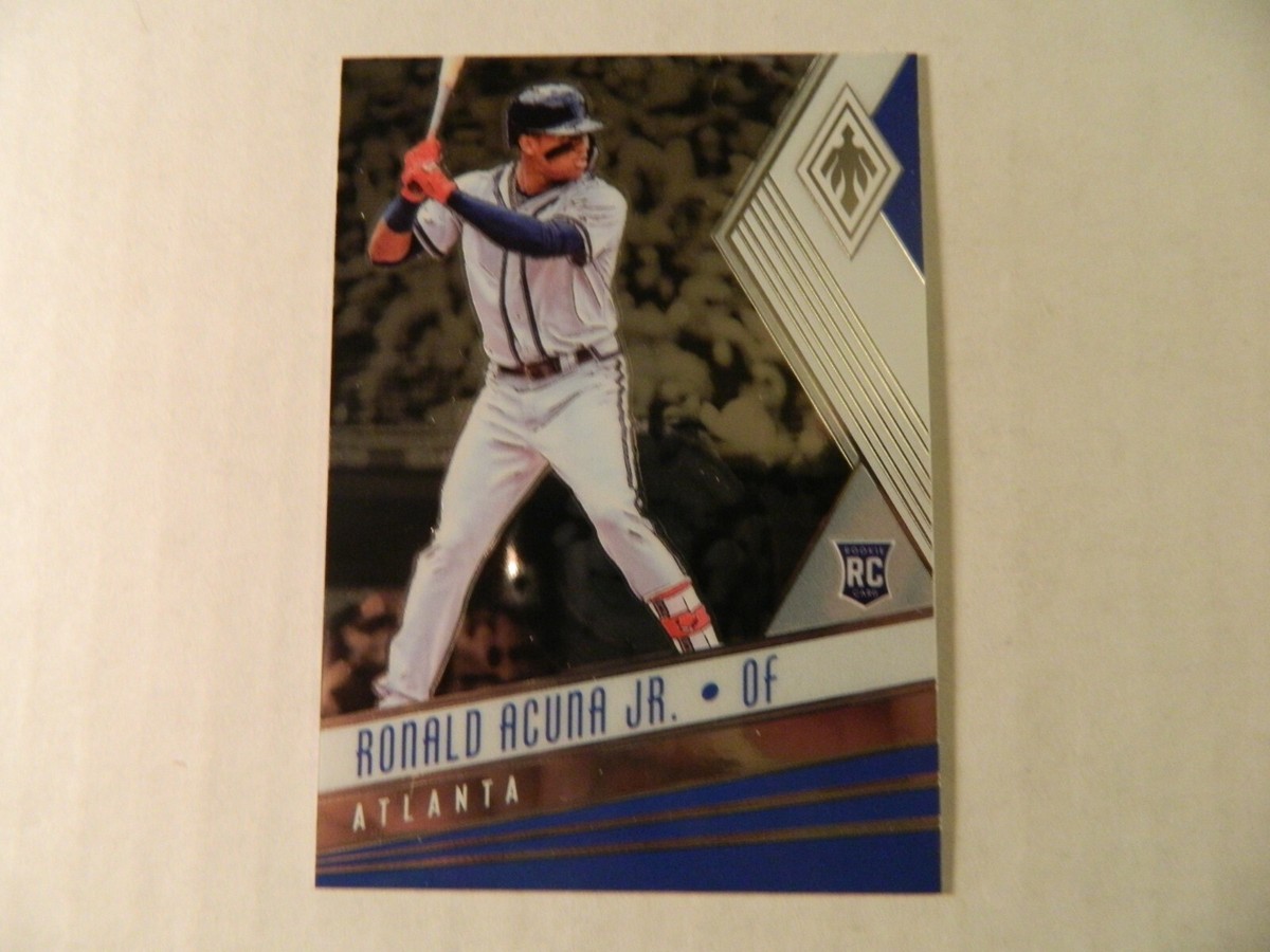 2018 Panini Phoenix Rookie Card of Ronald Acuna Jr.- Braves SUPER