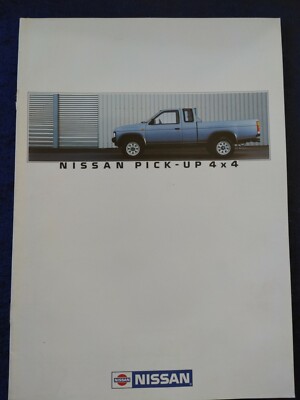 Nissan Pick Up 4x4 Prospekt 1.1989