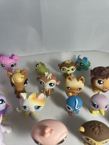 LPS 💕Littlest Pet Shop Authentic Lot Of 20+ Pets With Accessories - Picture 4 of 22