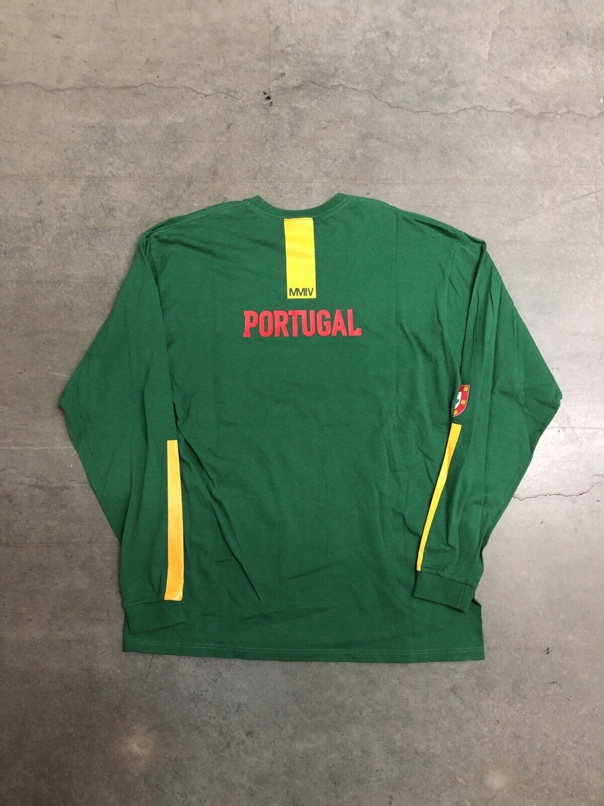 Vintage Y2K Nike Portugal National Football Team Long Sleeve T