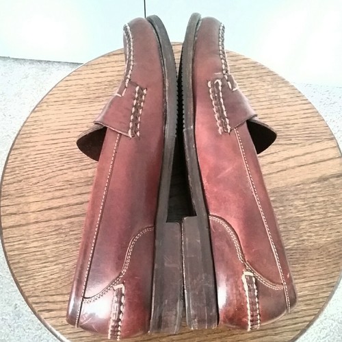 Cole Haan Brown Leather Penny Loafers Men's Size 9 - Picture 6 of 7