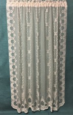 Classic Valencia Ecru Lace Window Panel 60" x 84" Livingroom Bedroom Dining Room