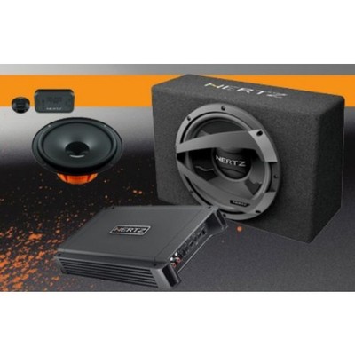 Hertz Dieci Komplettset Hertz DSK165.3 + DBX30.3 + HCP4  Lautsprecher + SUB +AMP