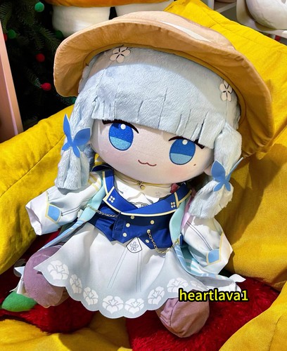 Game Genshin Impact Kamisato Ayaka 40cm Plush Dolls Pillow Dress up Stuffed Toys - Picture 4 of 6