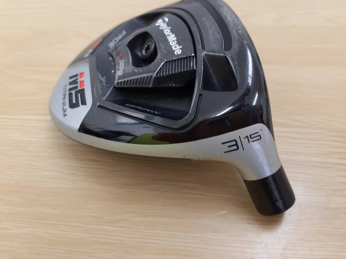 TaylorMade M5 Fairway Wood 3w 15 Head Only right handed Golf