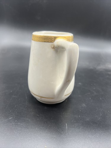 Mayer China Beaver Falls Pa Restaurant Ware Gold Trim Pitcher Creamer EUC - Picture 4 of 6