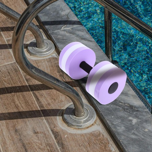 2PCS Aquatic Exercise Dumbells EVA Water Barbells Swim Dumbbell for Girls - Picture 11 of 12