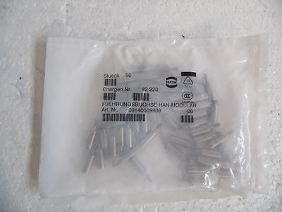 Harting 09140009909, guide bushing, Han modular, 50 pieces New Original Packaging