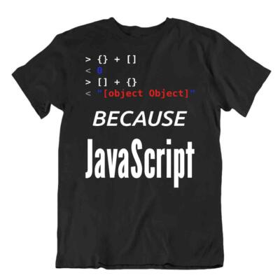 Object Code Tshirt Javascript Funny Tee Programmer Computer T Shirt