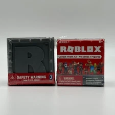 2x Roblox Series 1 Silver Blind Box Mystery Cubes Figure + Code Factory Sealed!