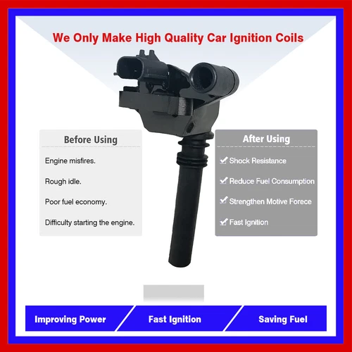 8PC Ignition Coil UCR293 For Dodge Magnum Durango Jeep Grand Cherokee 5.7L V8 - Picture 7 of 7