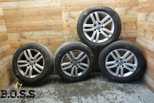 07-09 AUDI Q7 R20 ALLOY WHEEL RIM SET OF 4 19X8.5 19" TIRE W/ CAP SET OEM