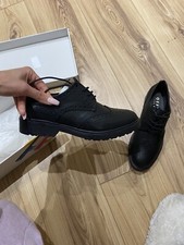 New Office Women’s Leather Brogues Size 5 Unworn - Professional - Work - Formal